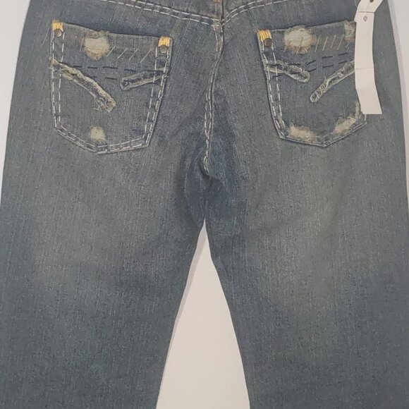 Joe's Jeans The Rocker Skinny Flare Women's Jeans Distressed Size 29 NWT - Picture 5 of 15